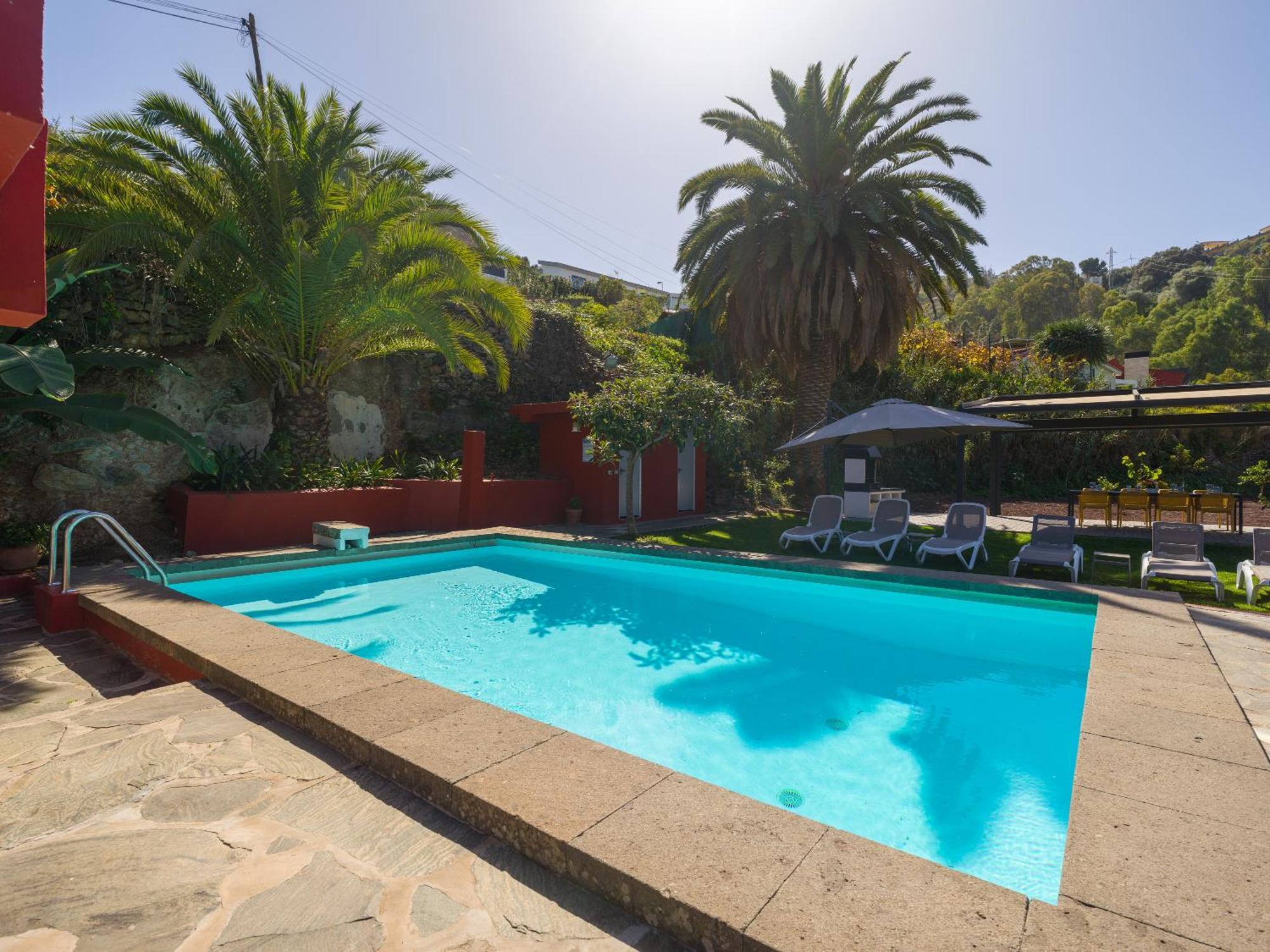 El Jardin De Santa Brigida With Private Pool, Sauna & Jacuzzi Exterior photo