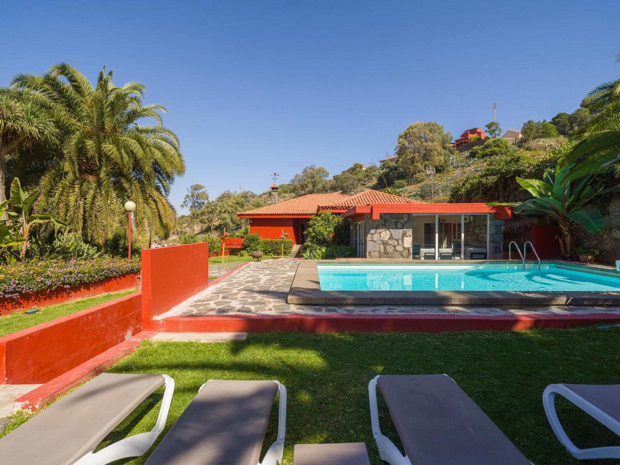 El Jardin De Santa Brigida With Private Pool, Sauna & Jacuzzi Exterior photo