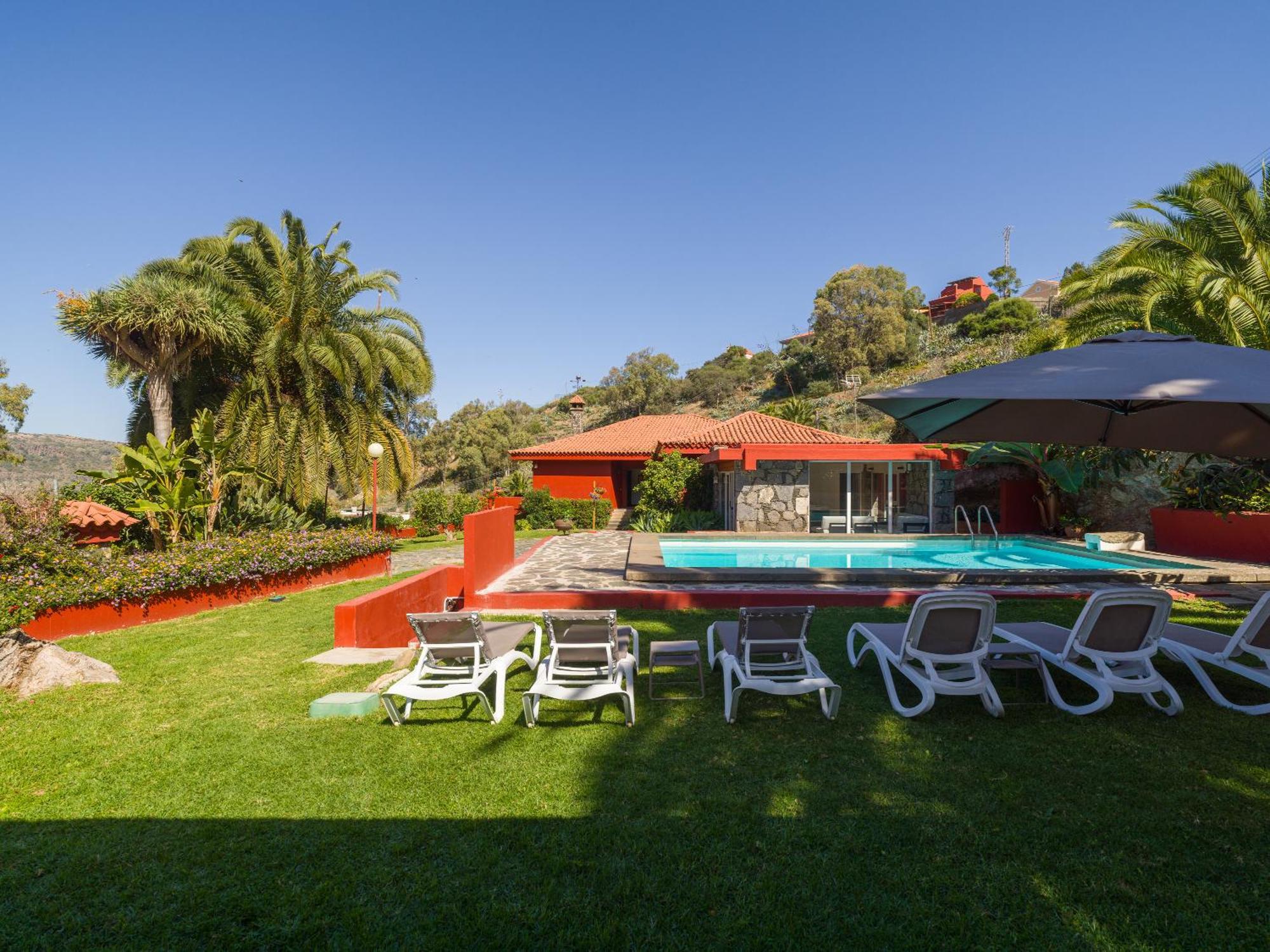 El Jardin De Santa Brigida With Private Pool, Sauna & Jacuzzi Exterior photo