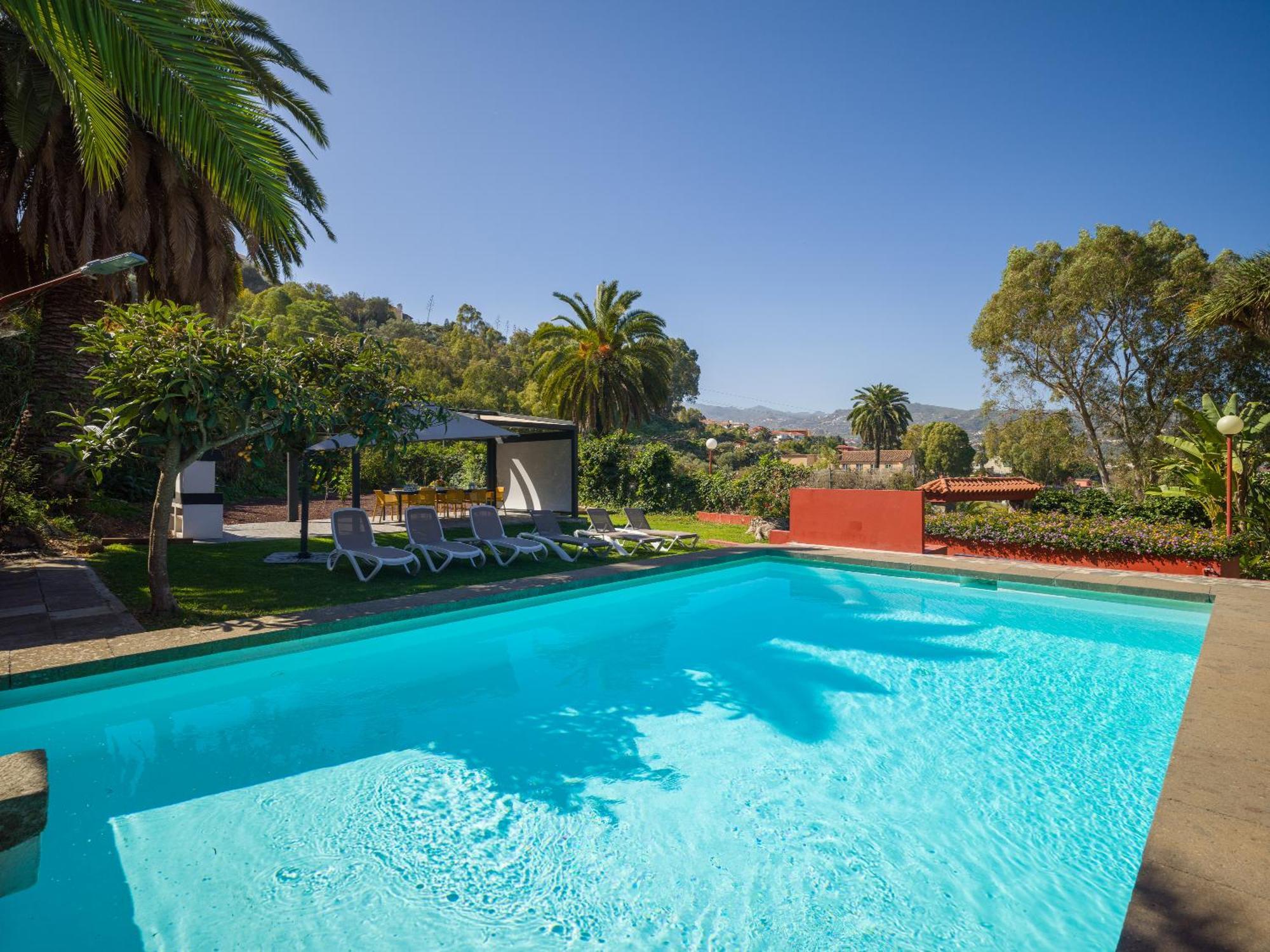 El Jardin De Santa Brigida With Private Pool, Sauna & Jacuzzi Exterior photo