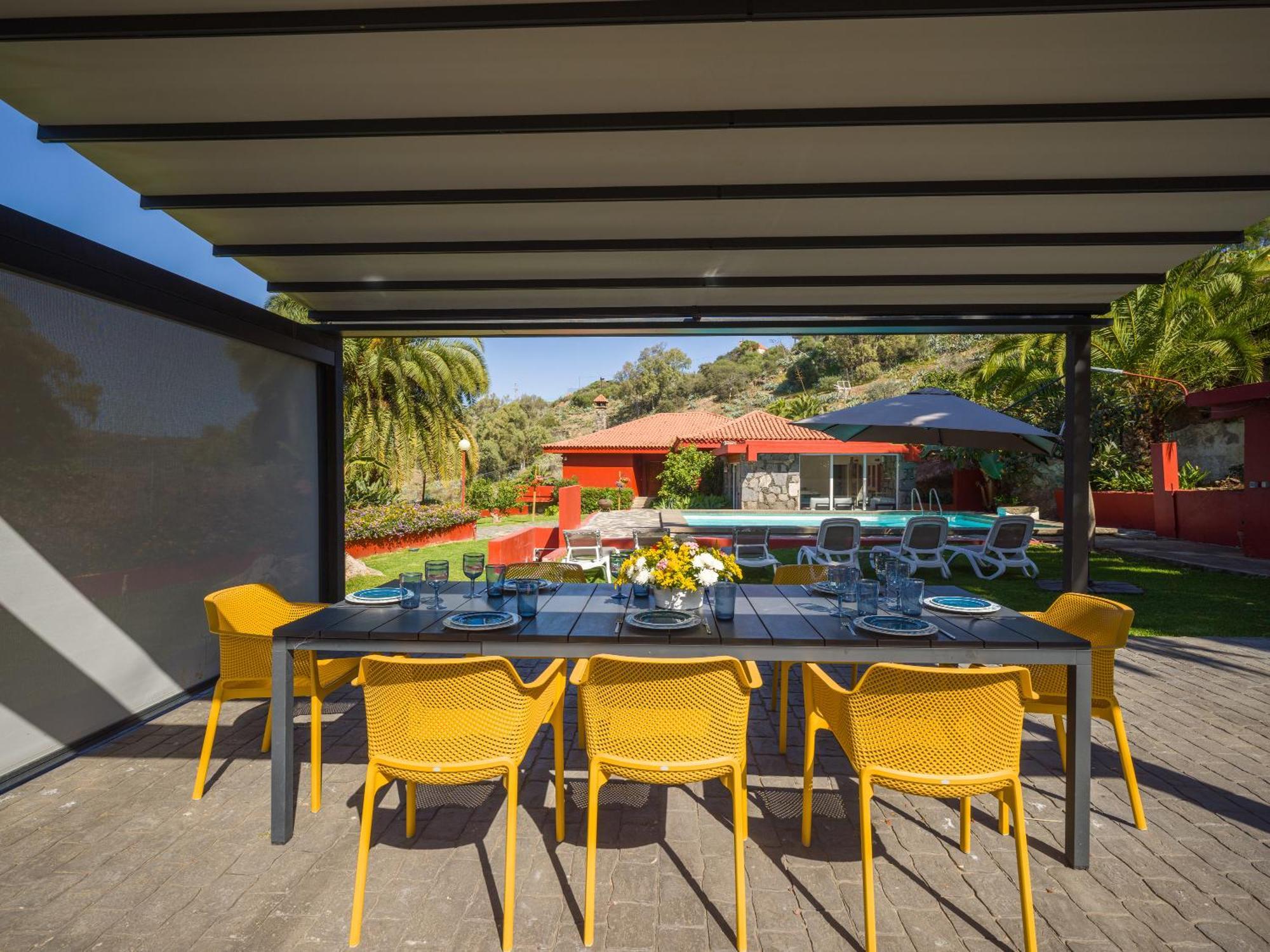 El Jardin De Santa Brigida With Private Pool, Sauna & Jacuzzi Exterior photo